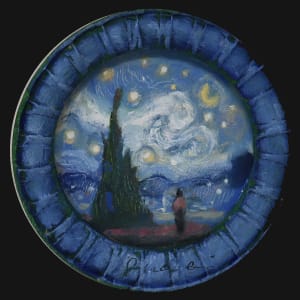 Vincent's Starry Night by Scott E. Hill 