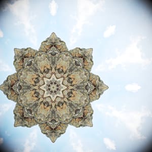 Old Man Mountain Mandala Energy by Annette