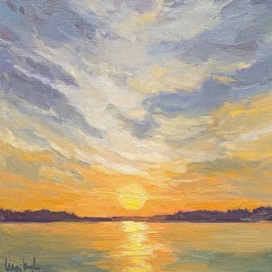 Setting Sun, Summer by Lisa Kyle