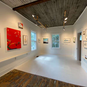 Turn Right at Tomorrow by Nicole Renee Ryan  Image: At Art & Light Gallery show in 2020 "Where Do We Go From Here" with Teresa Roche