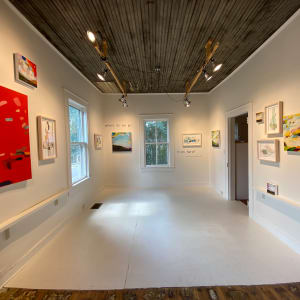 Turn Right at Tomorrow by Nicole Renee Ryan  Image: At Art & Light Gallery show in 2020 "Where Do We Go From Here" with Teresa Roche