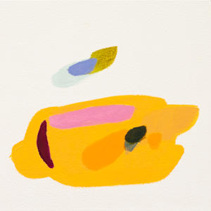 Small Worlds 75 by Nicole Renee Ryan  Image: before repainting