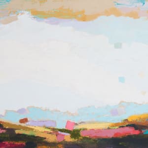 The Still Rose After  Image: painting before being worked over