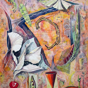 Blossom/Red Cone by Richard Frank