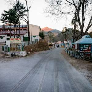 Icy Road, Dhanolti, Uttarakhand (2005) by Sanjay Marathe