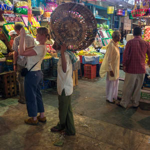 Inside Crawford Market , Mumbai (2006) by Sanjay Marathe