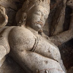 Nataraja Shiva Sculpture, Elephanta Caves, Mumbai (2016) by Sanjay Marathe