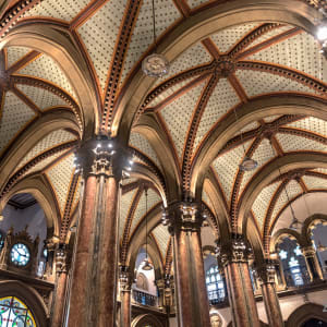 Ornate Ticket Hall, Victoria Terminus, Mumbai by Sanjay Marathe