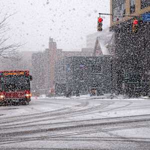 Pittsburgh Snowstorm-1 (2024) by Sanjay Marathe