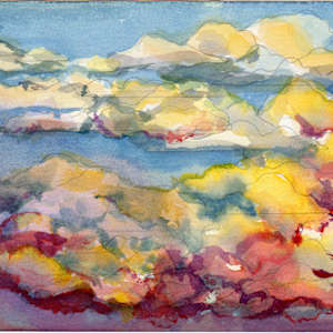 fire sunset by Jenny Walton, Image 1.