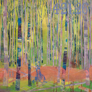 Warrior I Forest by Susan G Abbott