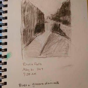 Below Ritchie Falls, Image 4.