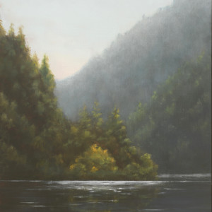 Tranquility (Ross Lake) by Christine Gedye