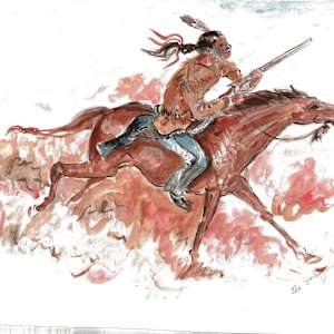 Native American by Ada Monica Sperling