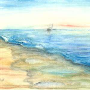 Perfect Seashore by Ada Monica Sperling