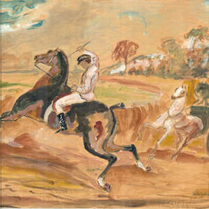 Trotting the Steeds by Ada Monica Sperling