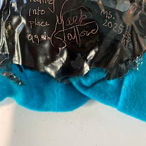 Flailing into place again by Mark Stafford  Image: signature