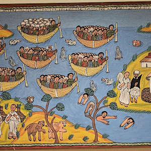 Crossing Lake Tana by Ethiopia