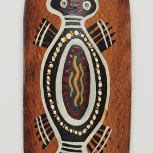Aboriginal Sounding Board with Platypus Design, Australia by Wirigerie