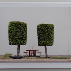 Industrial Landscape(ing): Topiary Lunch Table by J. Bennett Fitts