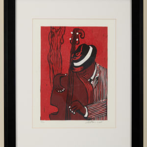 Jazz Bass Musician by Alison Saar