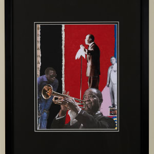Three Stages of Louis Armstrong by La Monte Westmoreland