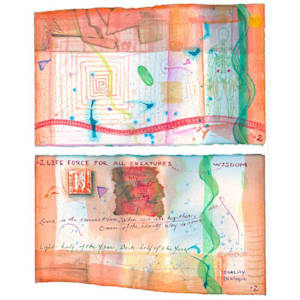 "26", loose-leaf book by Kathleen O'Brien  Image: "26", Two front and back, loose-leaf book