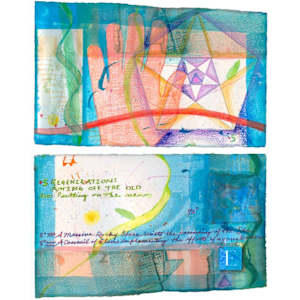 "26", loose-leaf book by Kathleen O'Brien  Image: "26", Five front and back, loose-leaf book