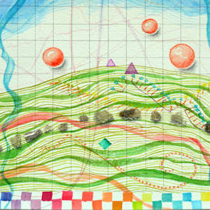Mound Map by Kathleen O'Brien, Image 2.
