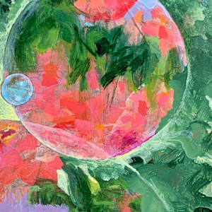 Zinnia Garden 3 by Kathleen O'Brien, Image 1.