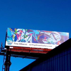 Left With Elephant Spirits by Tina Alberni  Image: I-77 Hwy Billboard Ad