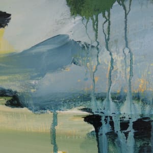 Watching the World go by by Elaine Almond  Image: detail 2 of painting