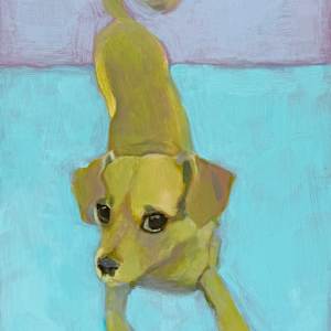 Bright Dog III by Jen E. Sanders