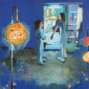 Night Game II by Jen E. Sanders, Image 1.