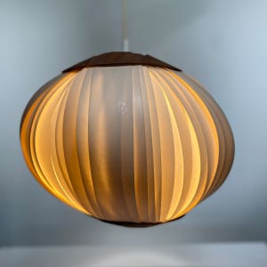 Cream Pendant Lamp by Nell Hergenrather