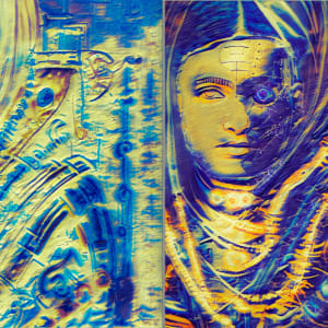 I am from Malaland (diptych) by Sergio Cesario