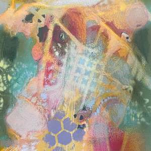 untitled ( pandemic tyrant face) by Pat Goslee, Image 7.