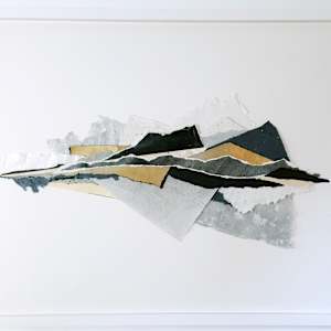 Golden Mountain Reflection Again by Allison Belolan 