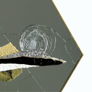 Reflected Moon by Allison Belolan  Image: Detail