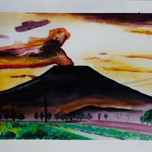 Eruption of Fear by Richard Yumba Ngombe, Image 1.