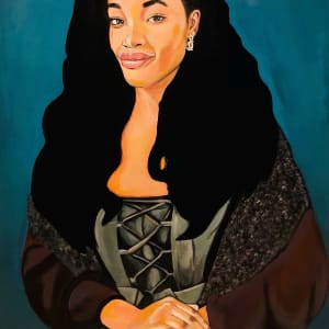 "Black Monalisa " by Yumba Arts