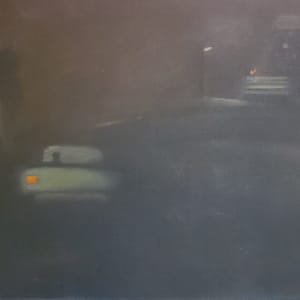 Driving to Downtown - Fog