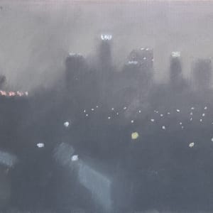 Downtown in Fog from N. Micheltorena