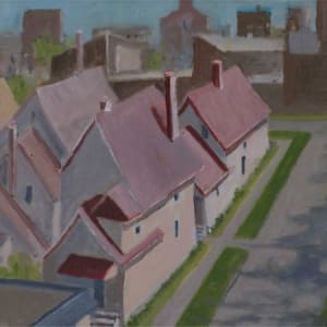 untitled (Rooftops) by Bill Gould