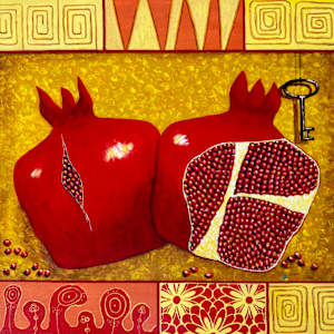Sacred Pomegranates / Grenades sacrées by Olena Kvit
