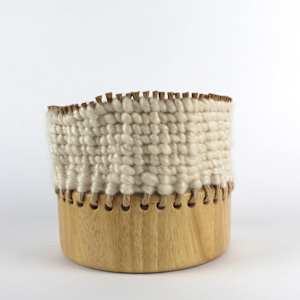 Woven Wood Vessel 1 by Essa Baird
