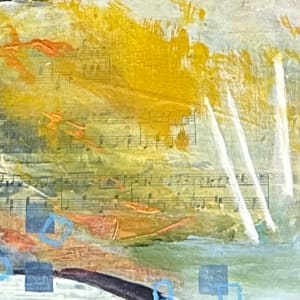 Lyrical Garden by Monica Johnson Art  Image: Lyrical Garden - Detail #2