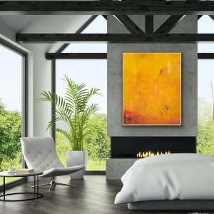 Dreaming in Orange by Monica Johnson Art 