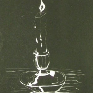 Blue Candle by Thomas Sundberg  Image: Screen Negative