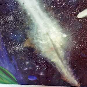 Space Mural by Thomas Sundberg  Image: Main wall